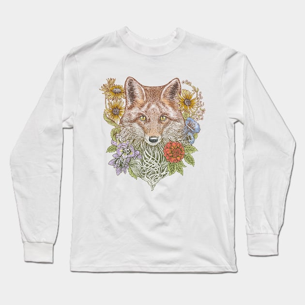 Fox Long Sleeve T-Shirt by rcaldwell